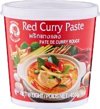 RED CURRY PASTE 400G COCK BRAND